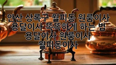 📦 안산 상록구 월피동 원룸이사? 용달이사 똑똑하게 하는 법! 🚚💨 #용달이사 #원룸이사 #월피동이사